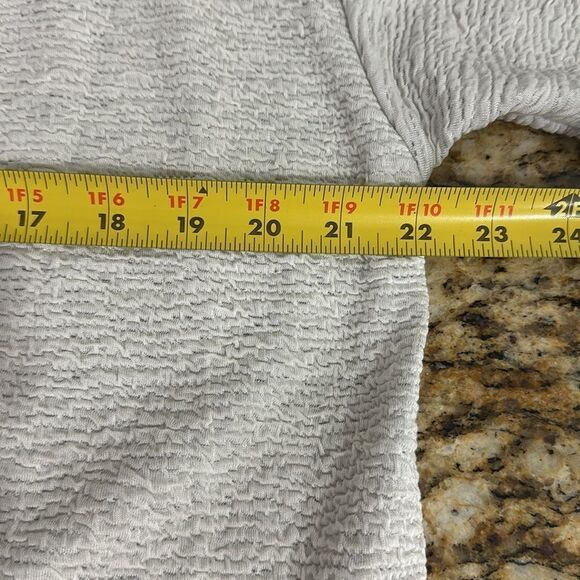 Eileen Fisher Off White Snap Closure Classic Fit Textured Jacket Size M - Picture 10 of 12